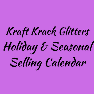 KKG Holiday & Seasonal Selling Calendar