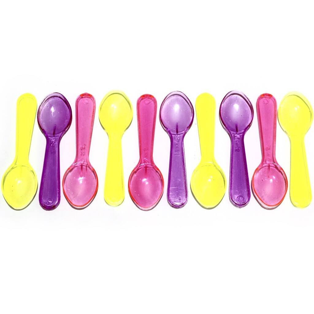 Rainbow spoons 10pk